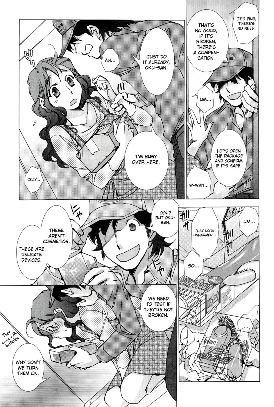 Hentai Manga Comic-The Mailman Rings Twice-Read-3